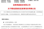 梦见洗澡明日停牌！又一A股，筹划控制权变更
